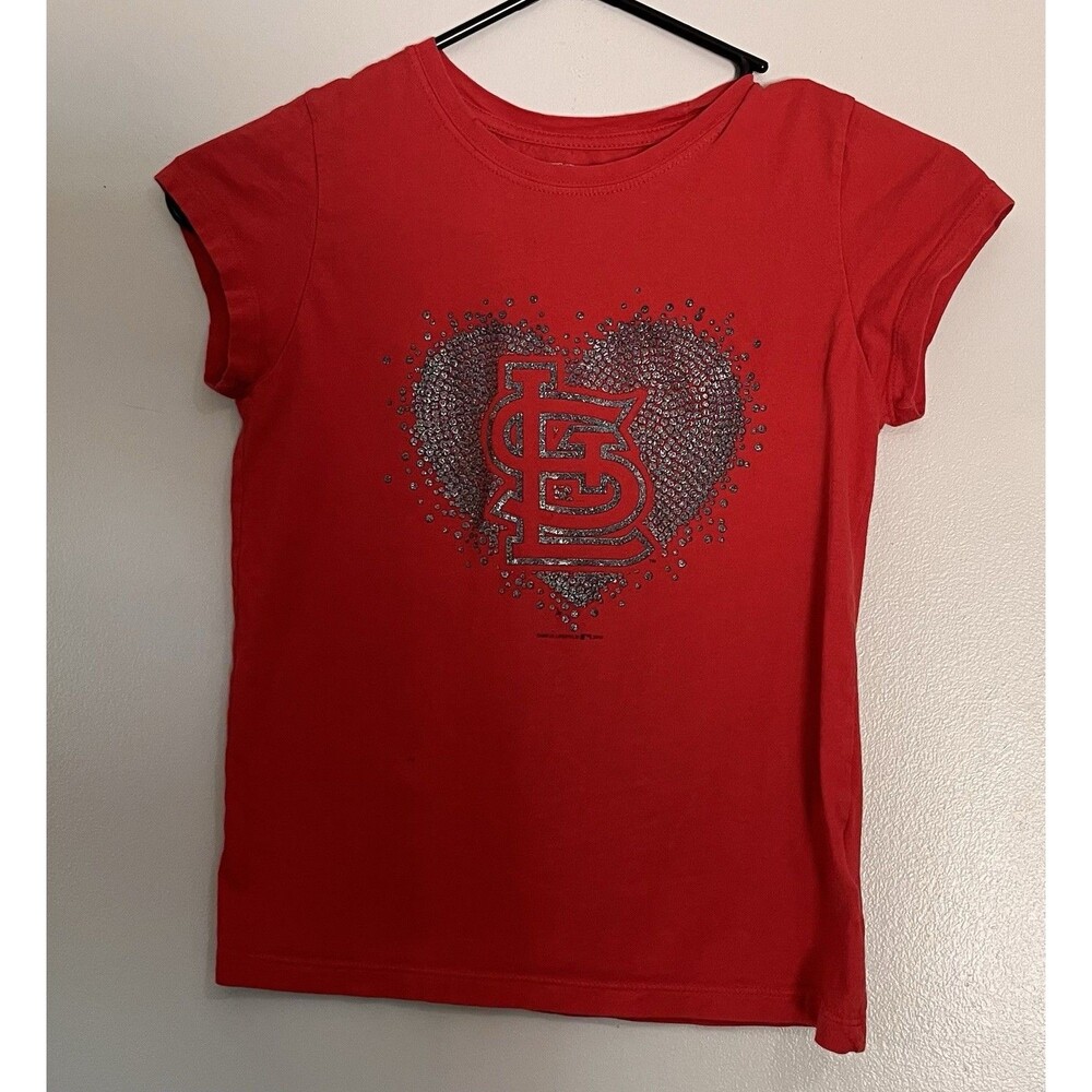 campus lifestyle St Louis Team Shirt SS Girls 10/12.             *small Pin Mark